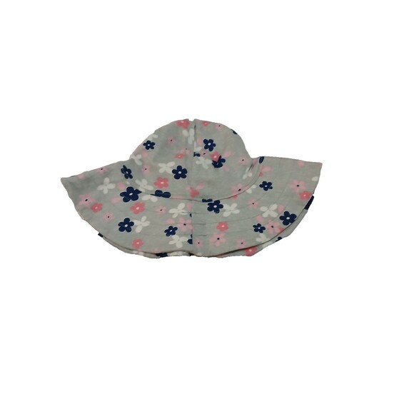 Gerber Infant Girls 3pc Racer Back Tank Dress, Bottoms & Hat Set (0-3M) - Gray - Picture 8 of 8